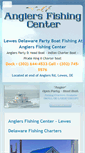 Mobile Screenshot of anglersfishingcenter.com